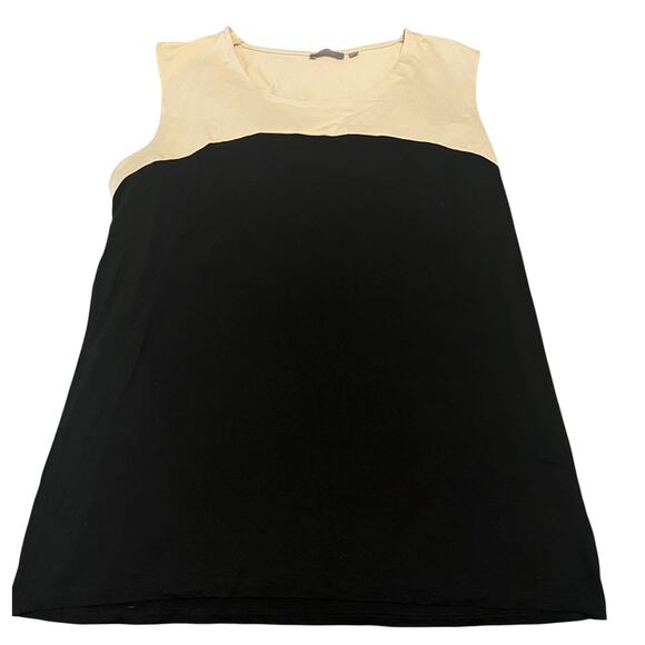 AMBEE 2-PC. SLEEVELESS MIDI DRESS & JACKET, WOMENS, XXL, TAN BLACK-ABSTRACT - Picture 5 of 12